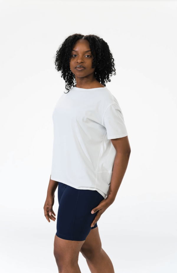 Relaxed Fit Performance Short Sleeve Top - Image 2